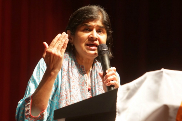 Datuk Ambiga Sreenevasan offered her support during the Gabungan Impian Kelantan fundraising dinner, July 11, 2015. — Picture by Choo Choy May